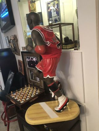 Michael Jordan 3’ Statue Rare,  try and find another in this 4