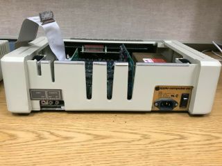 Vintage Apple II,  Computer A2S1048 w/ Disk Drive,  Microsoft RAM card 6