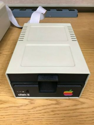 Vintage Apple II,  Computer A2S1048 w/ Disk Drive,  Microsoft RAM card 9