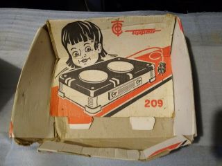 Vintage Tippco 209 (Tippcofix) Toy Children ' s Kitchen Stove / Hotplate 3