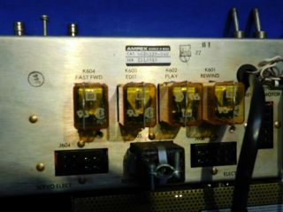 VINTAGE AMPEX AG - 440C REEL TO REEL PRO RECORDER CONTROL PANEL ELECTRONICS 5