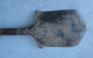 RARE WWI - WWII VINTAGE GERMAN MILITARY FIELD TRENCH SHOVEL SPADE 6