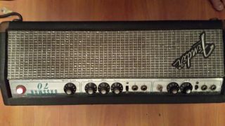 Vintage Power Amplifier Tube Guitar Fender Bassman 70