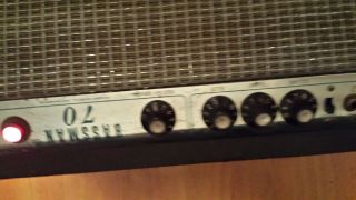 Vintage power amplifier tube guitar fender Bassman 70 2