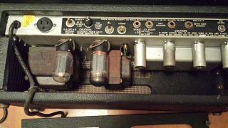 Vintage power amplifier tube guitar fender Bassman 70 9