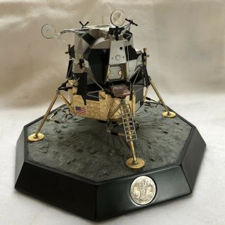 Rare Franklin Nasa Apollo Xi 11 Lunar Module 1/48 Scale Neil Armstrong Moon