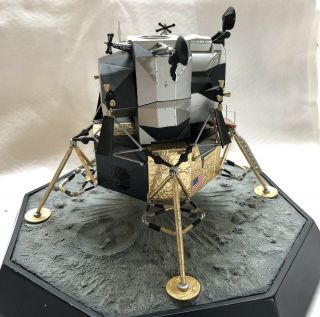 RARE Franklin NASA Apollo XI 11 Lunar Module 1/48 Scale Neil Armstrong MOON 3