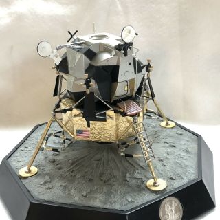 RARE Franklin NASA Apollo XI 11 Lunar Module 1/48 Scale Neil Armstrong MOON 8