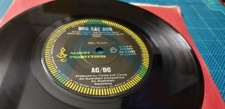 AC/DC - DOG EAT DOG - rare - A - Label Promo single 1977 ALBERTS 3