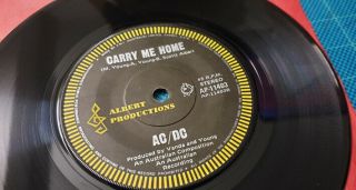 AC/DC - DOG EAT DOG - rare - A - Label Promo single 1977 ALBERTS 4