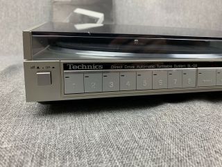 Vintage Technics SL - Q6 Programmable Linear Turntable Direct Drive Automatic MIJ 4