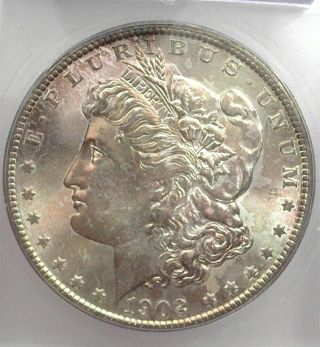 1902 - O Morgan Silver Dollar Icg Ms67 Lists For $8,  000 Rare This