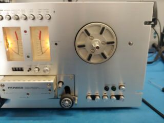 Pioneer RT 707 Reel - to - Reel Vintage Tape Deck was fully Serviced 6