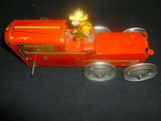 Vintage: 1940s - 50 ' s MARX Tin Litho 6 Wheel TRACTOR CATERPILLAR Windup Toy/Works 2
