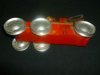 Vintage: 1940s - 50 ' s MARX Tin Litho 6 Wheel TRACTOR CATERPILLAR Windup Toy/Works 5