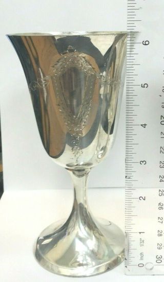 Stieff Betsy Patterson Sterling Wine/water Cups 801 Goblets 2