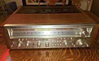 Vintage Pioneer SX - 1050 AM/FM Stereo Receiver Home Audio 1970 ' s 120 Watts 2