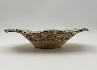 Stieff Repousse Sterling Silver Bowl - Hand Chased 4