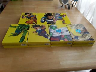 RARE - USA - Dragon Ball Z - DBZ - Dragon Box - Complete Anime DVD Set Vol.  1 - 7 2