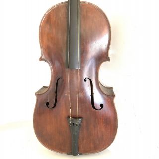 Vintage 1919 American 1/2 Cello L.  Thomas Detroit Mich.  Violin Maker.  To Restore