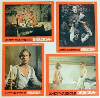 Andy Warhol`s BLOOD FOR DRACULA lobby cards 15 vintage stills 1974 2