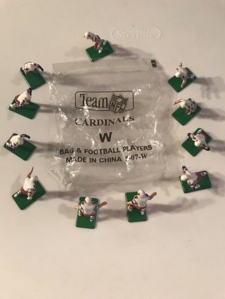 Tudor Electric Football Cardinals Wj/ws Plus Helmet Decals