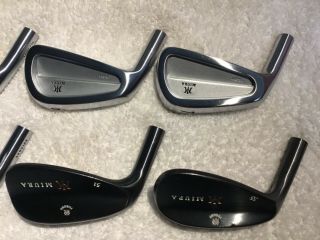 Miura Golf LH iron combo rare 3