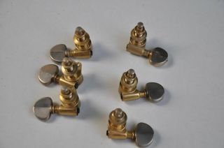 Vintage 1960 Grover GOLD Pat Pend USA Tuners Gibson Les Paul/SG/ES335 175L 60s 9