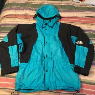 The North Face Made In Usa Vintage 90s Goretex Mountain Light Jacket Aqua Large