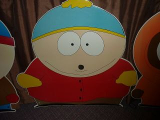 Vintage South Park Cardboard Cutouts Characters Displays Store promo 1998 Rare 3