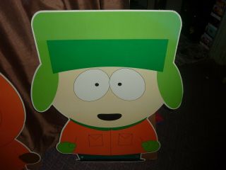 Vintage South Park Cardboard Cutouts Characters Displays Store promo 1998 Rare 7