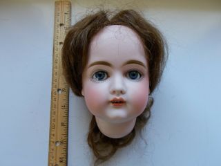 Vtg Antique Bisque Head Doll Marked H Made In Germany 12 152 Composition Tlc