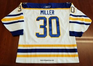Ryan Miller Vintage Buffalo Sabres Reebok 2008 NHL Winter Classic Jersey 2