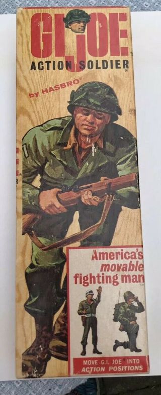 Vintage 1964 Gi Joe Action Soldier Early Edition Triple Trade Mark Box Only