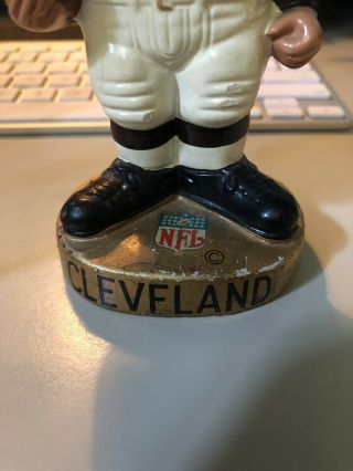 Cleveland Browns NFL 1960’s Vintage Nodder - Bobblehead - Made in Japan 2