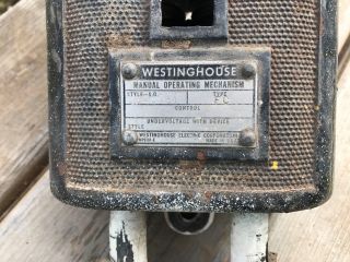 Vintage Antique Westinghouse Frankenstein Switch Steampunk Electrical Movie Prop 5