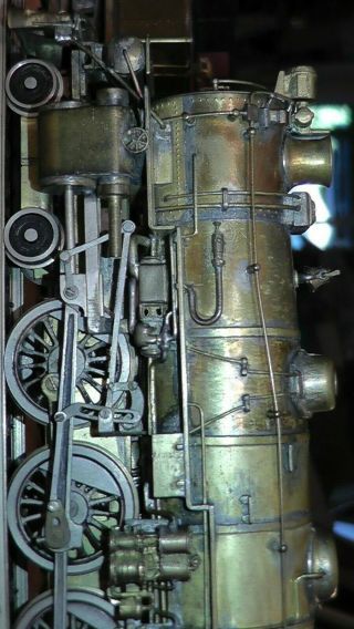 Ho Brass Rare 1955 Tenshodo Handbuilt Prr 4 - 8 - 2 M1 Runs Ok Pennsylvania Japanese