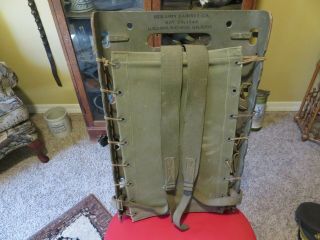 Vintage,  Usmc,  Us Army,  World War Ii,  Ww2,  1944 Radio Pack Frame,  Backpack Board