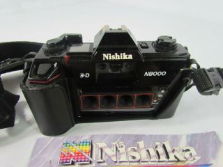 Vintage Nishika N8000 35mm 3D Camera 3