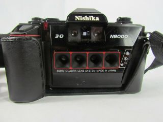 Vintage Nishika N8000 35mm 3D Camera 4