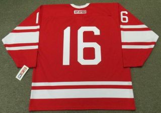 VLADIMIR PETROV USSR 1972 CCM Vintage Throwback Hockey Jersey 5