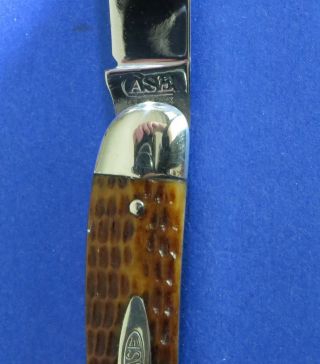 RARE - Vintage Case 61098 Toothpick Knife 1920 - 39 Green Bone 5 - 1/2 