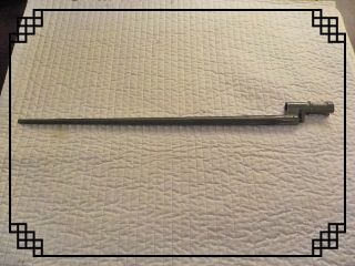 Russian Socket Bayonet Knife Blade Early Model Revolution Spiked Bayonet