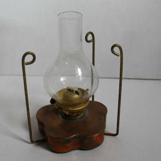 Vintage Brass Hanging VIKING Oil Lamp / Lantern - Large - Maritime / Nautical 5