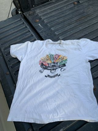 Christian Hosoi 1988 Birthday T Shirt Skateboard Ultra Rare