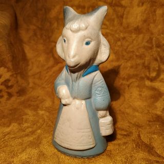 Vintage Rare Authentic Russian Rubber Toy - Nanny - Goat - 6,  5 In - Ussr Doll