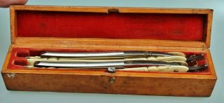 Antique Straight Razors S.  Pearson & Co Sheffield,  With Box 19. 3