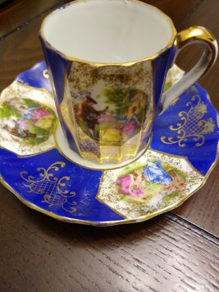 Vintage tea cup and saucer set 4