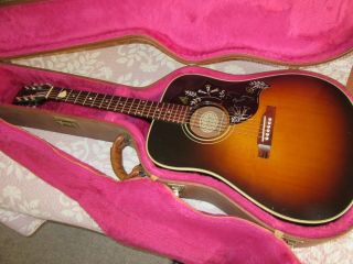 Vintage Gibson J - 30 Guitar,  Hummingbird