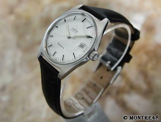 Omega Geneve Cal 565 Rare Men ' s 35mm Swiss Made Automatic Vintage Watch o4 2